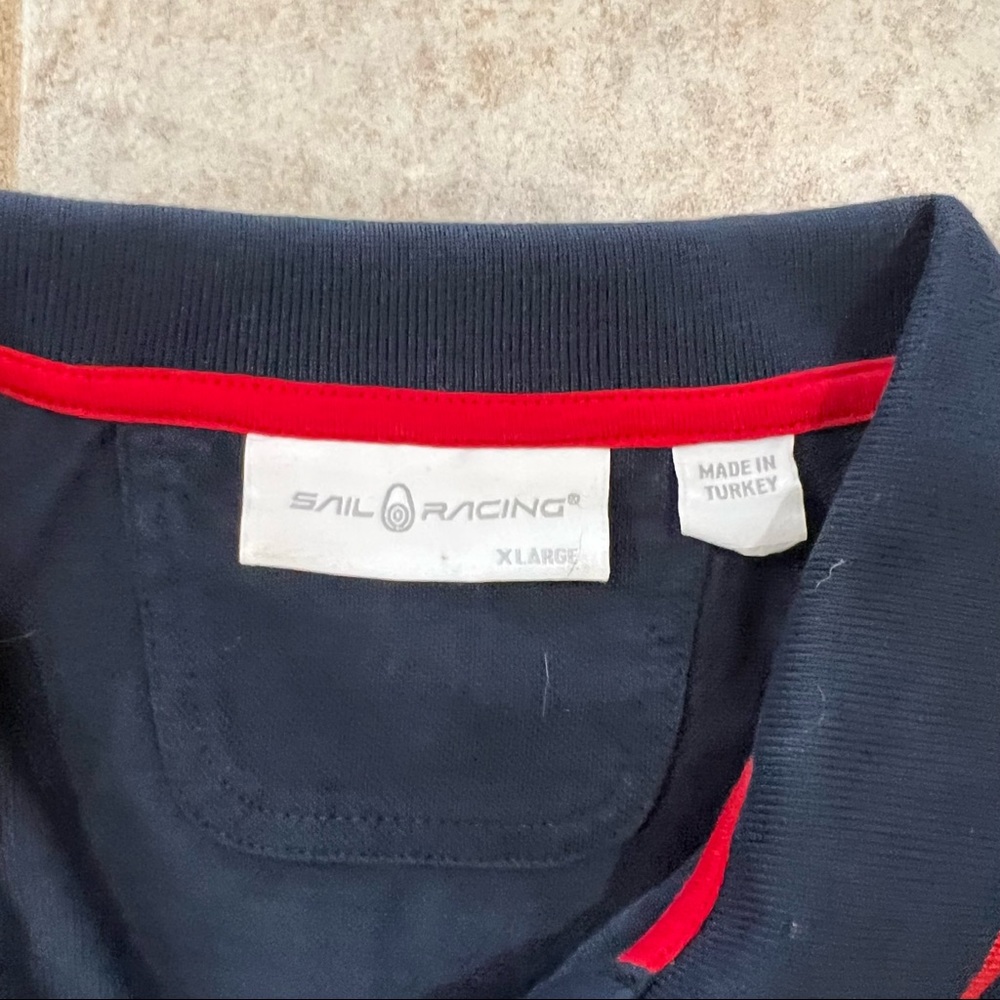 NWOT Sail Racing America’s Cup Polo Shirt XL – Performance Nautical Sport Style - Picture 4 of 4